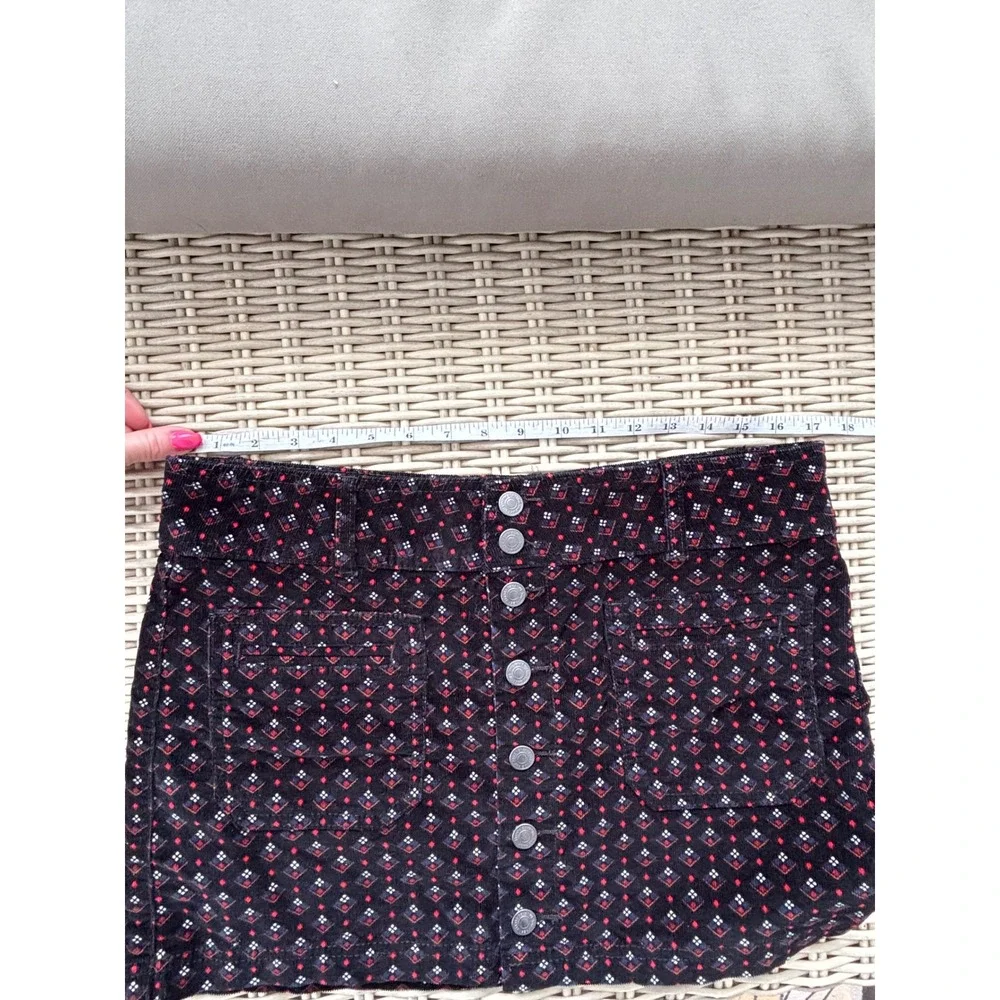 We The Free Joanie Corduroy Mini Skirt Size‎ 30 boho layered cabincore staple